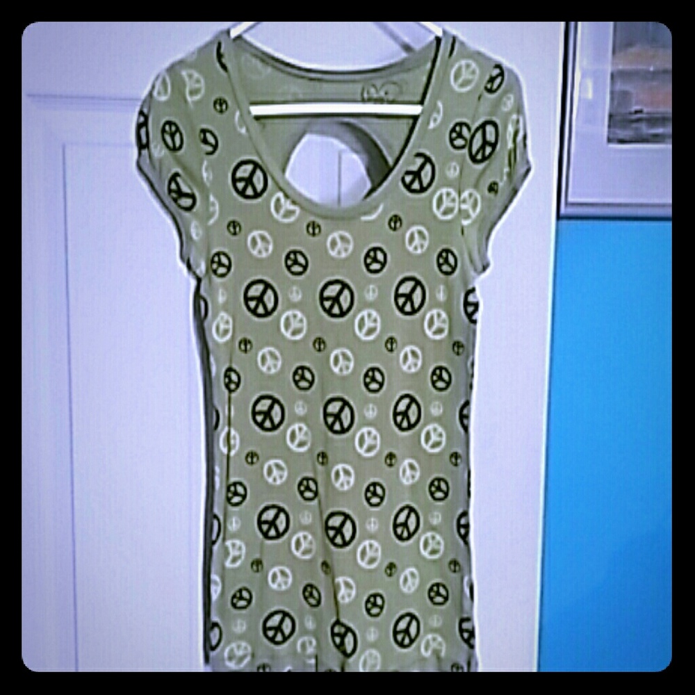 Hippie Peace Blouse